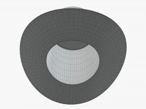 magician cylinder hat 3D Model