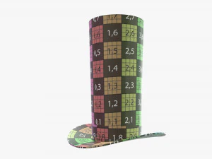 magician cylinder hat tall 3D Model
