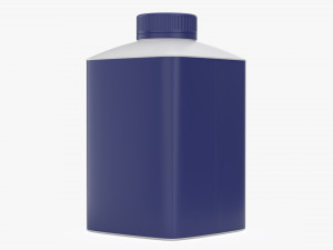 plastic food drink packaging kefir milk yogurt buttermilk Modèle 3D