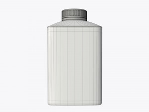 plastic food drink packaging kefir milk yogurt buttermilk Modèle 3D