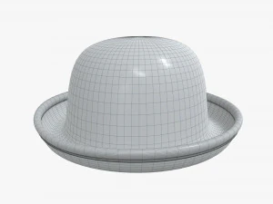 टोपी लाल गेंदबाज 3D मॉडल