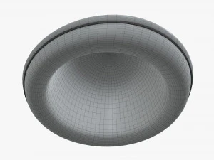 टोपी लाल गेंदबाज 3D मॉडल