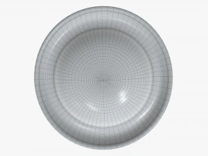 टोपी लाल गेंदबाज 3D मॉडल