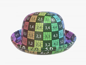 टोपी लाल गेंदबाज 3D मॉडल