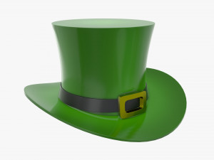 st patrick day green hat 3Dモデル