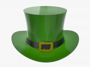 st patrick day green hat Modelo 3D