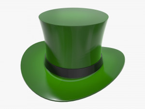 st patrick day green hat Modelo 3D