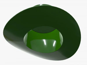 st patrick day green hat 3D Model