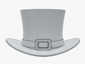 st patrick day green hat Modelo 3D