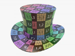 st patrick day green hat 3D Model