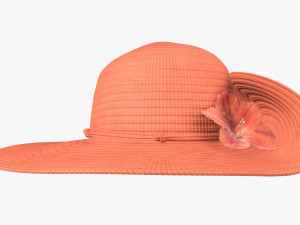 summer floppy woman hat 02 3Dモデル