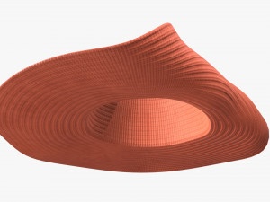 summer floppy woman hat 02 3Dモデル