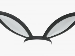 headband with bunny ears 01 3D Model