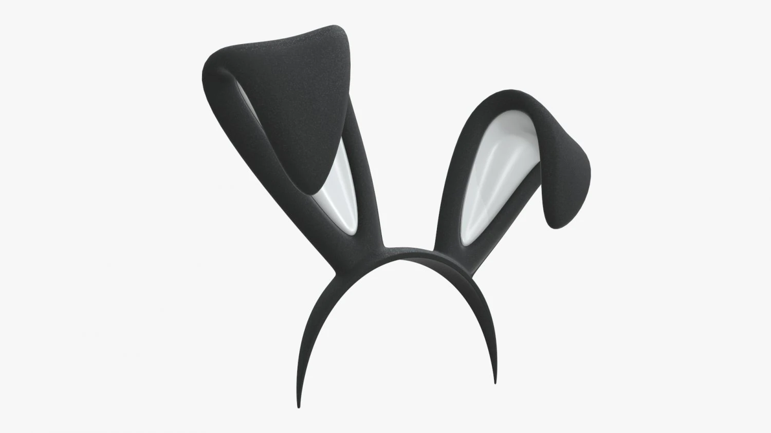 headband with bunny ears 03 3D Model .c4d .max .obj .3ds .fbx .stl .blend