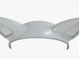 headband with cat ears 01 3D Model