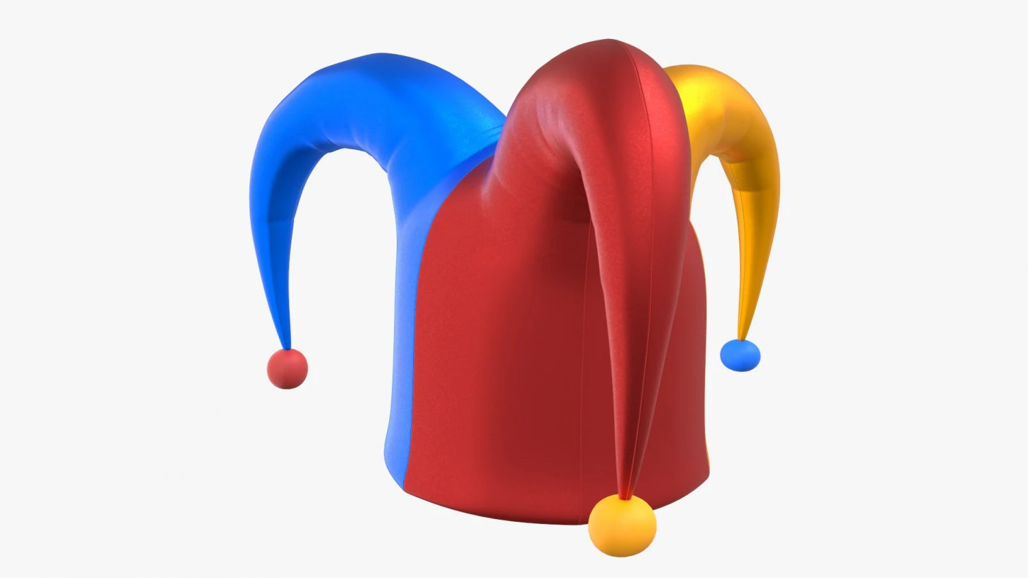 jesters hat 3D Model .c4d .max .obj .3ds .fbx .stl .blend 