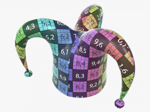 jesters hat 3D 모델