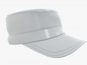 field military cap 3D Model