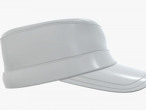 field military cap Modelo 3D