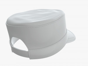field military cap Modelo 3D