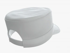 field military cap 3D Model