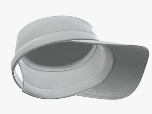 field military cap 3D Model