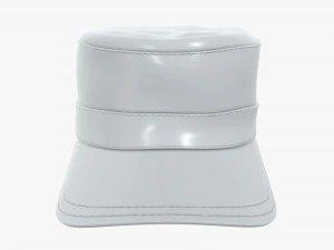 field military cap 3D Model