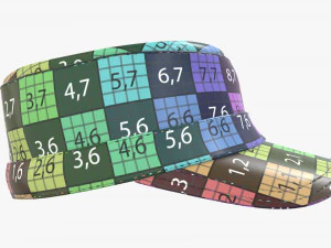 field military cap 3D Model
