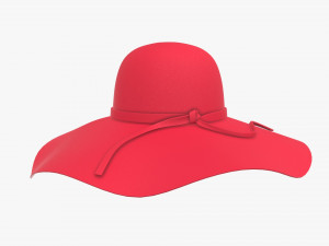summer sun hat 3D Model