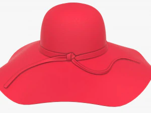 summer sun hat 3D Model