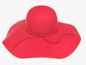 summer sun hat 3D Model