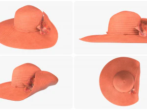 hats bowler men women top floppy summer jester magician cylinder military cap st patrick sun 3D Model