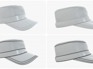 hats bowler men women top floppy summer jester magician cylinder military cap st patrick sun 3D 模型