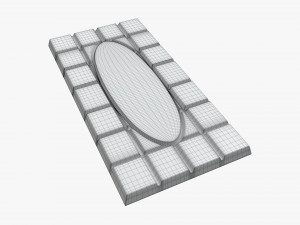 bar of brown chocolate 02 Modelo 3D