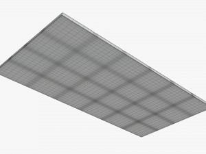 bar of brown chocolate 05 Model 3D
