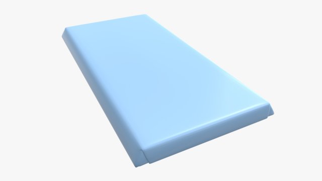 chocolate bar wrapped 3Dモデル .c4d .max .obj .3ds .fbx .stl .blend 