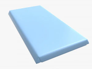 шоколадная плитка в упаковке 3D Модель