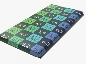 chocolate bar wrapped 3Dモデル