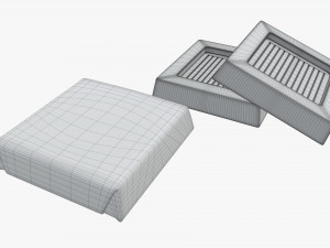 chocolate small with wrapper 3D Model