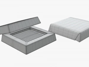 chocolate small with wrapper 3D Model