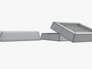 chocolate small with wrapper 3D Model