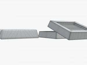 chocolate small with wrapper 3D Model