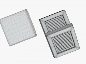 chocolate small with wrapper 3D Model
