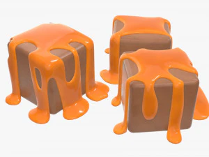 cukierki i karmel Model 3D