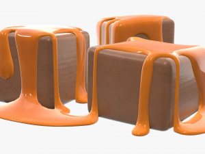 candy and caramel 3D Модель