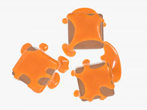 cukierki i karmel Model 3D