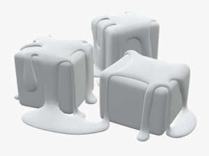 candy and caramel 3D Модель