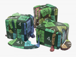 candy and caramel 3D Модель