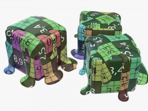 candy and caramel 3D Модель