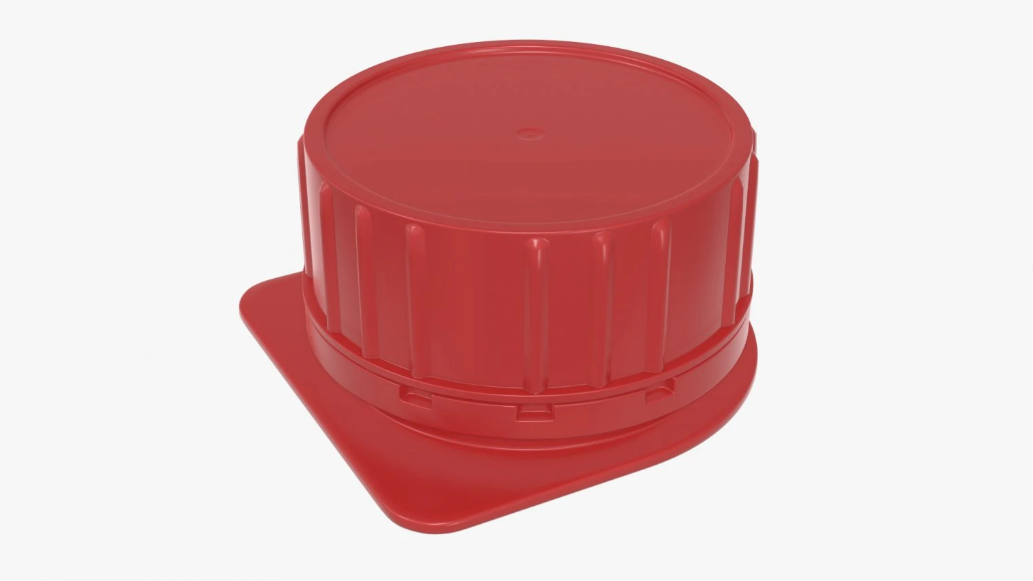 plastic cap for cardboard box packaging 3D Model .c4d .max .obj .3ds .fbx .stl .blend